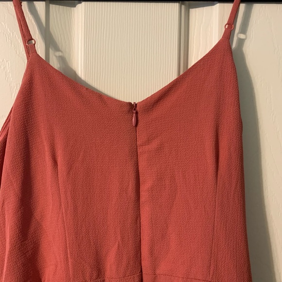 coral jumpsuit - Picture 5 of 6